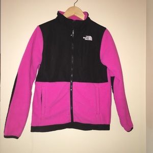 Girls Pink North Face Jacket